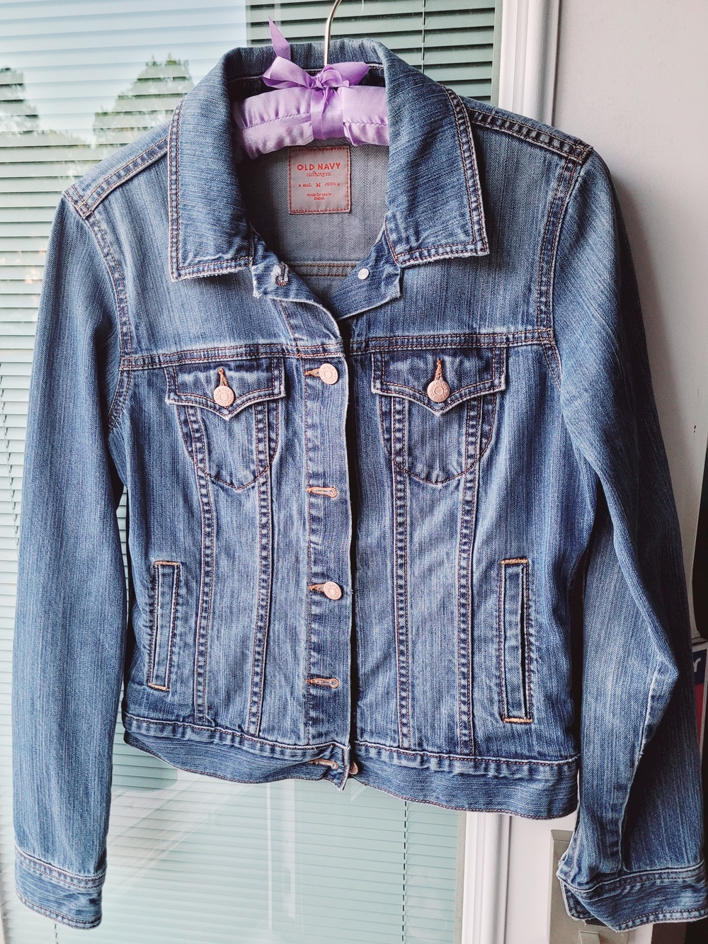 Old Navy Light Blue Denim Jean Jacket